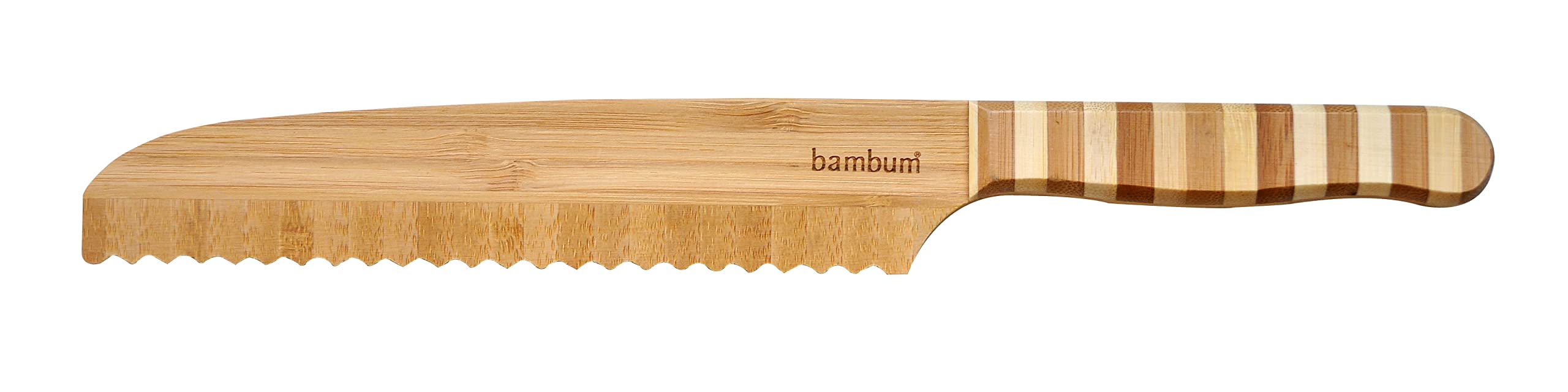 Premium Bamboo Bread Knife - Eco-Friendly Serrated Kitchen Utensil for Slicing Bread, Fruits & Vegetables | Sustainable Natural Bamboo Crafted | Perfect Gift for Bakers & Home Chefs | Ideal for Artisan Breads, Sandwiches & Meal Prep