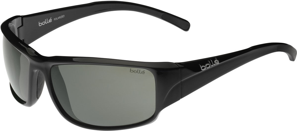 Bolle Keelback Polarized Sunglasses for Men & Women - UV Protection, Anti-Glare, Lightweight - Perfect for Driving, Fishing & Outdoor Activities