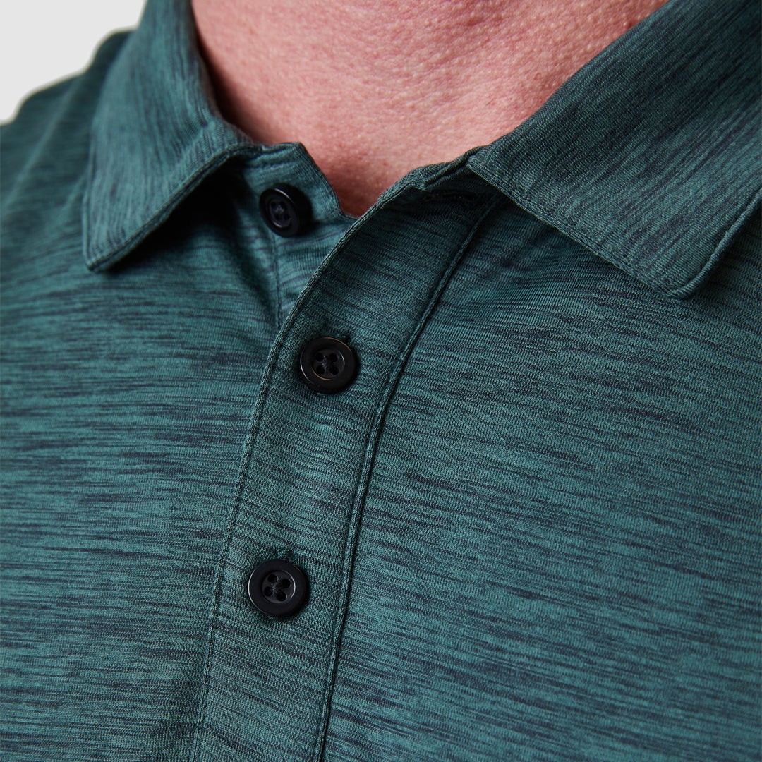 Stylish Athleisure Polo Shirt for Men & Women - Comfortable & Breathable Activewear (Evergreen) - Perfect for Gym, Yoga, Running & Casual Wear