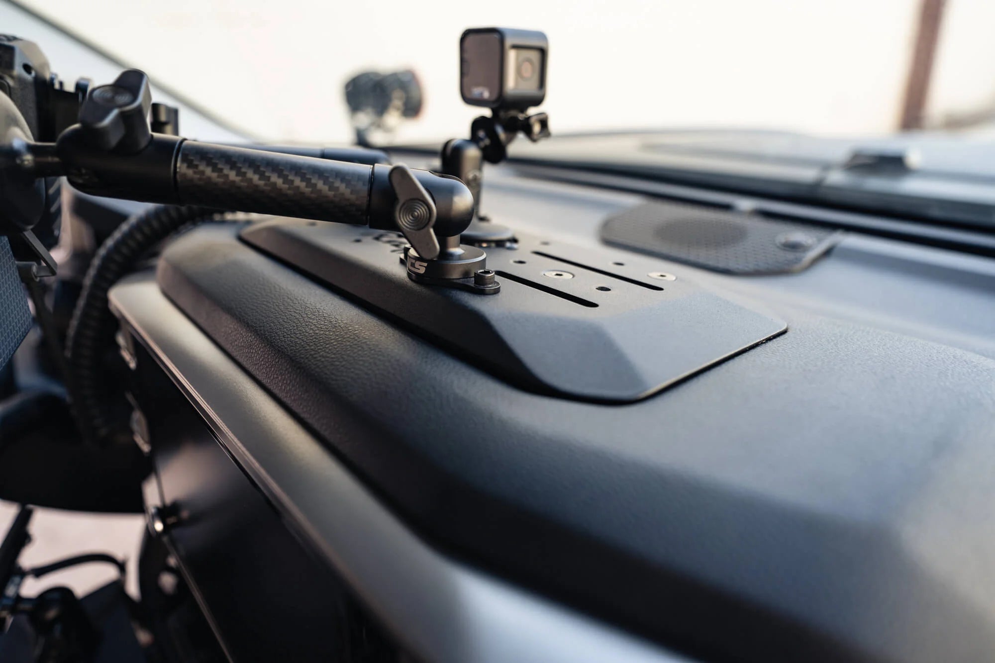 Rago Fabrication Digital Device Mount for 2022+ Toyota Tundra & 2023+ Toyota Sequoia | Secure Phone & Tablet Holder for Off-Roading, Camping & Daily Commuting