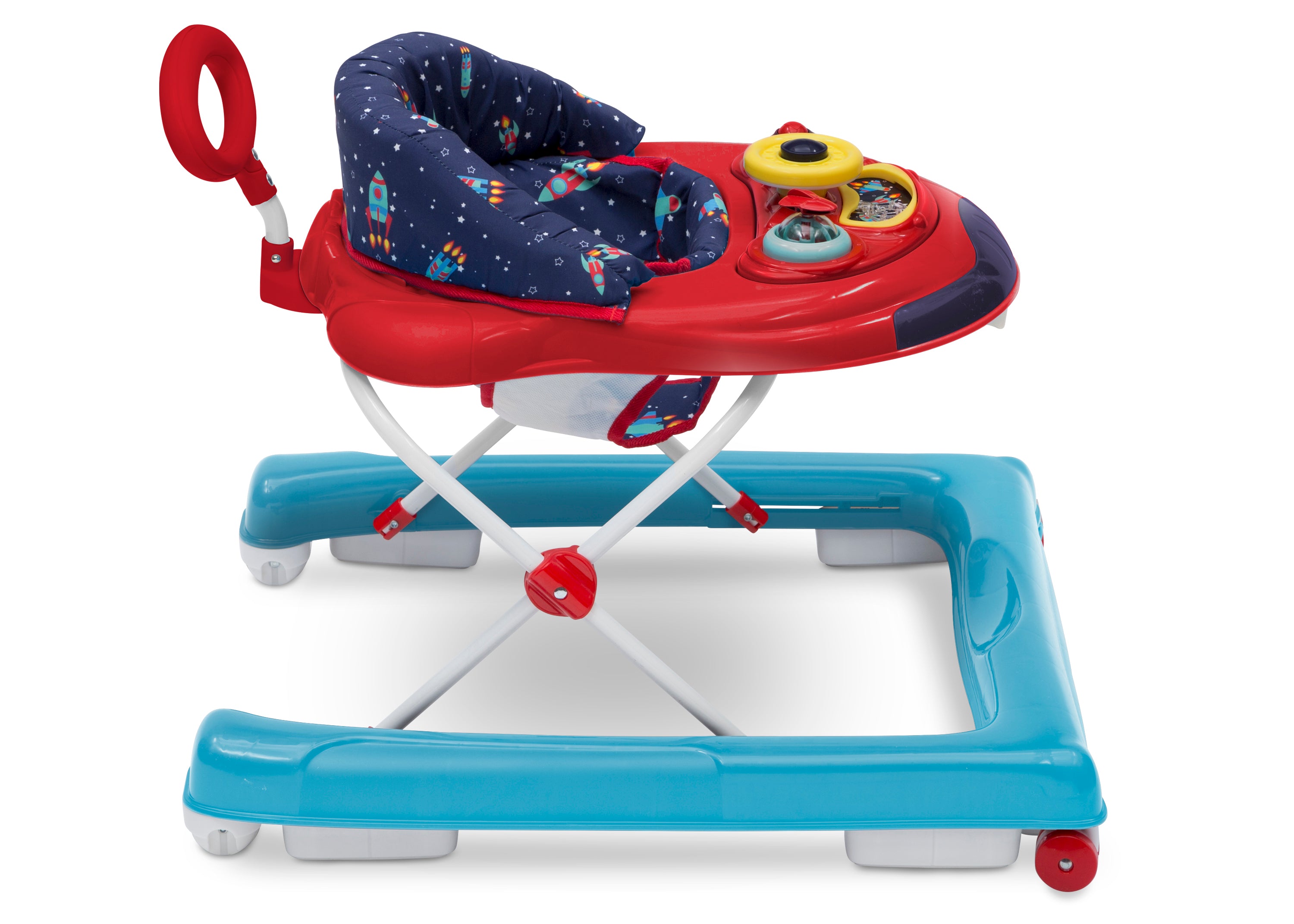 Big Steps 2-in-1 Baby Activity Walker & Learning Toy - First Steps Helper for Infants 6-12 Months - Indoor Play & Early Walking Support
