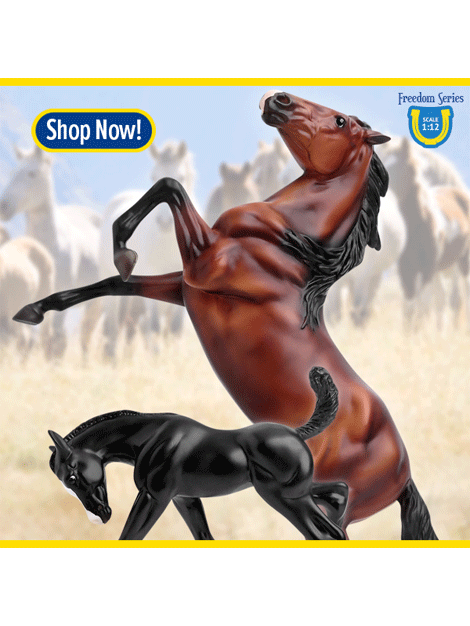 Breyer Freedom Series Toy Ponies - Collectible Model Horses for Kids & Adults - Perfect for Play, Display & Gifts