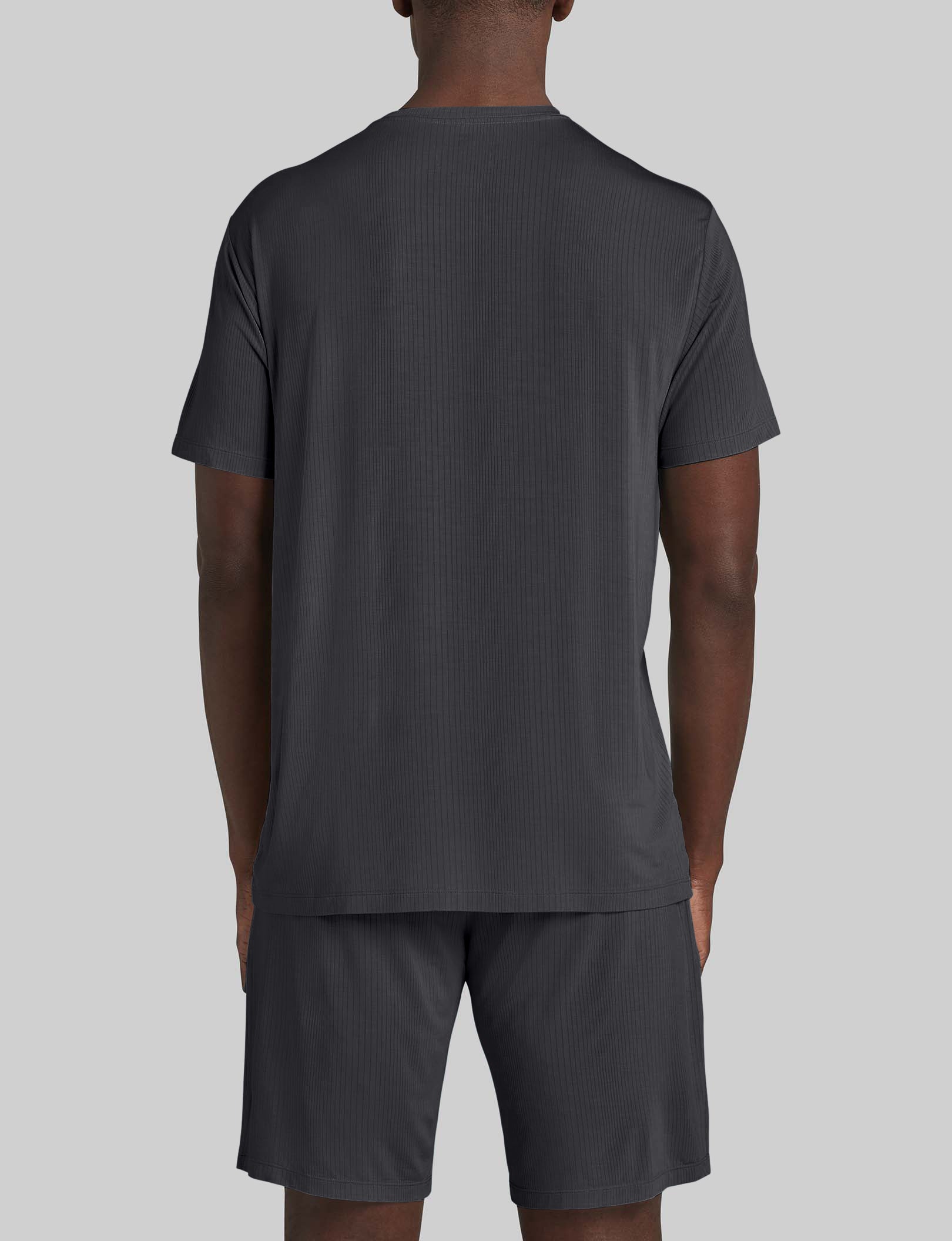 Second Skin Luxe Rib Sleep Tee - Soft & Comfortable Women's Sleepwear for Nighttime Relaxation - Perfect for Lounging, Sleeping & Cozy Evenings at Home