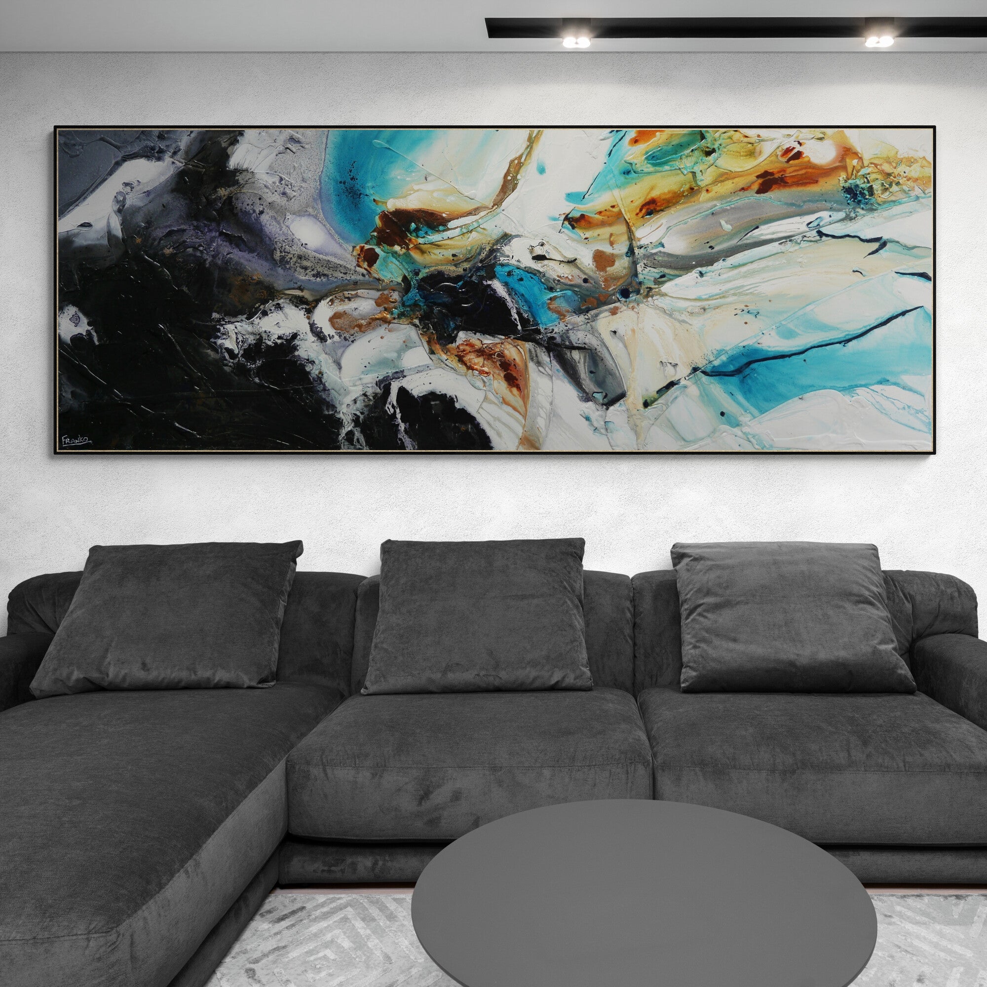 Abstract Textured Wall Art Painting 106