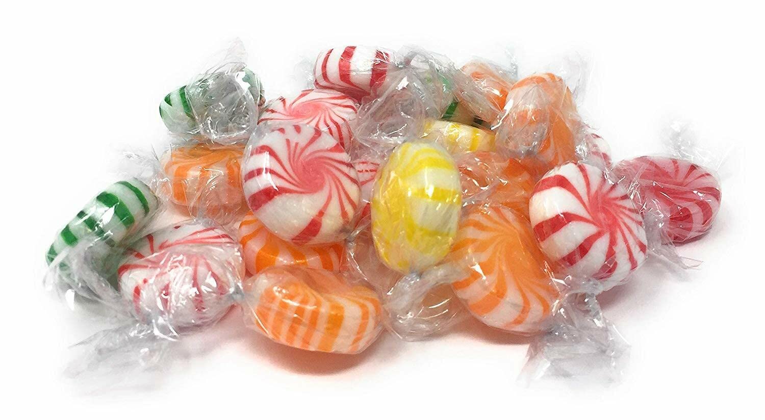 Yankee Traders Assorted Fruit Flavored Starlight Hard Candy - 4lb Bulk Bag for Parties, Holidays & Office Treats | Delicious Wrapped Candies for Gifts, Pinatas & Dessert Toppings
