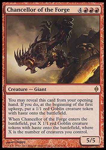 Magic: The Gathering Singles - Chancellor of The Forge (81) New Phyrexia NPH, Red MTG Card for Commander & Standard Decks | Collectible Trading Card Game