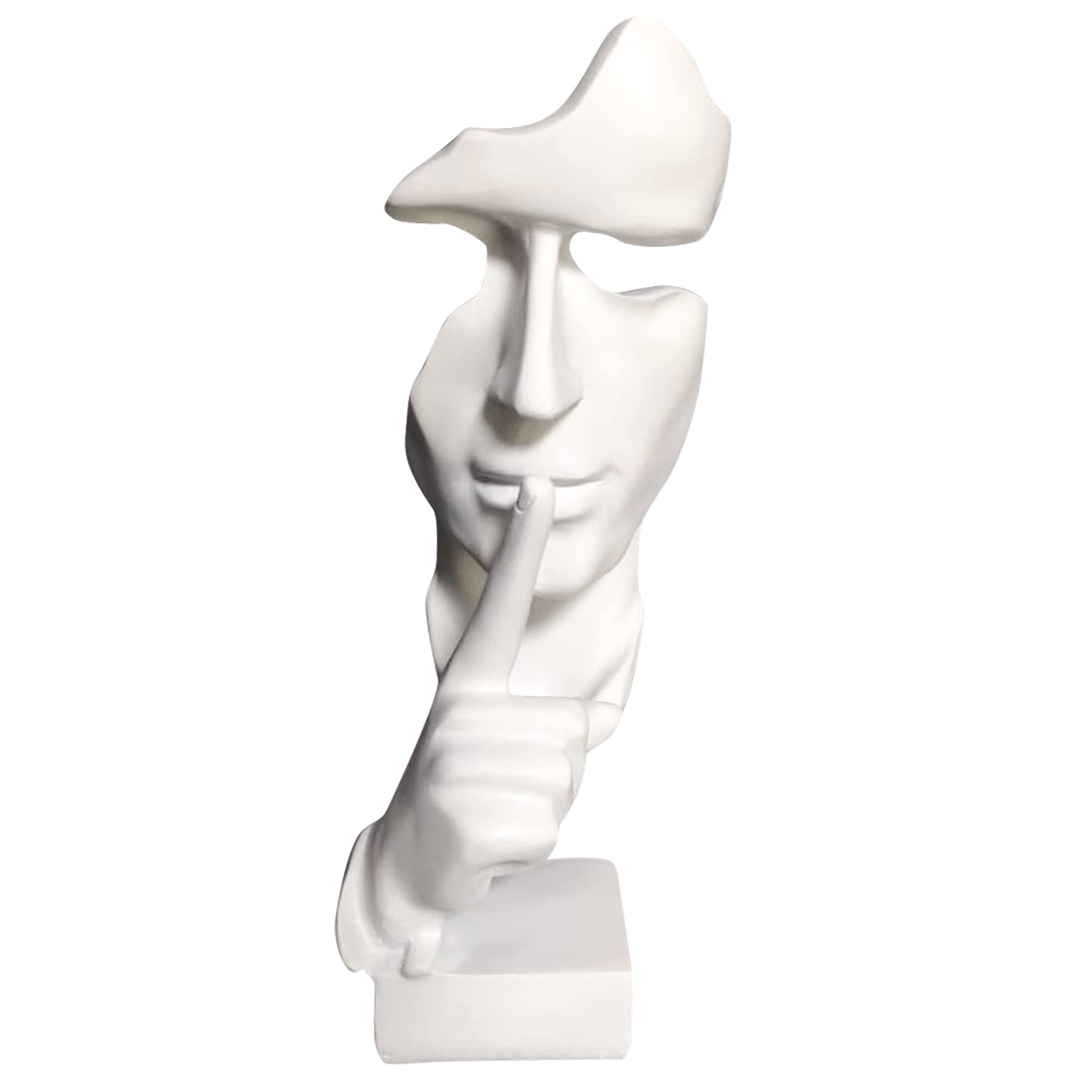 Silent Thinker Statue - 28cm Abstract Sculpture for Home & Office Decor