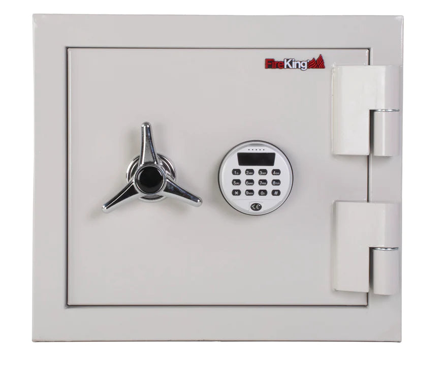 FireKing KF1114 1WHE 1-Hour Fireproof Safe Box - Secure Documents, Cash & Valuables for Home or Office Protection