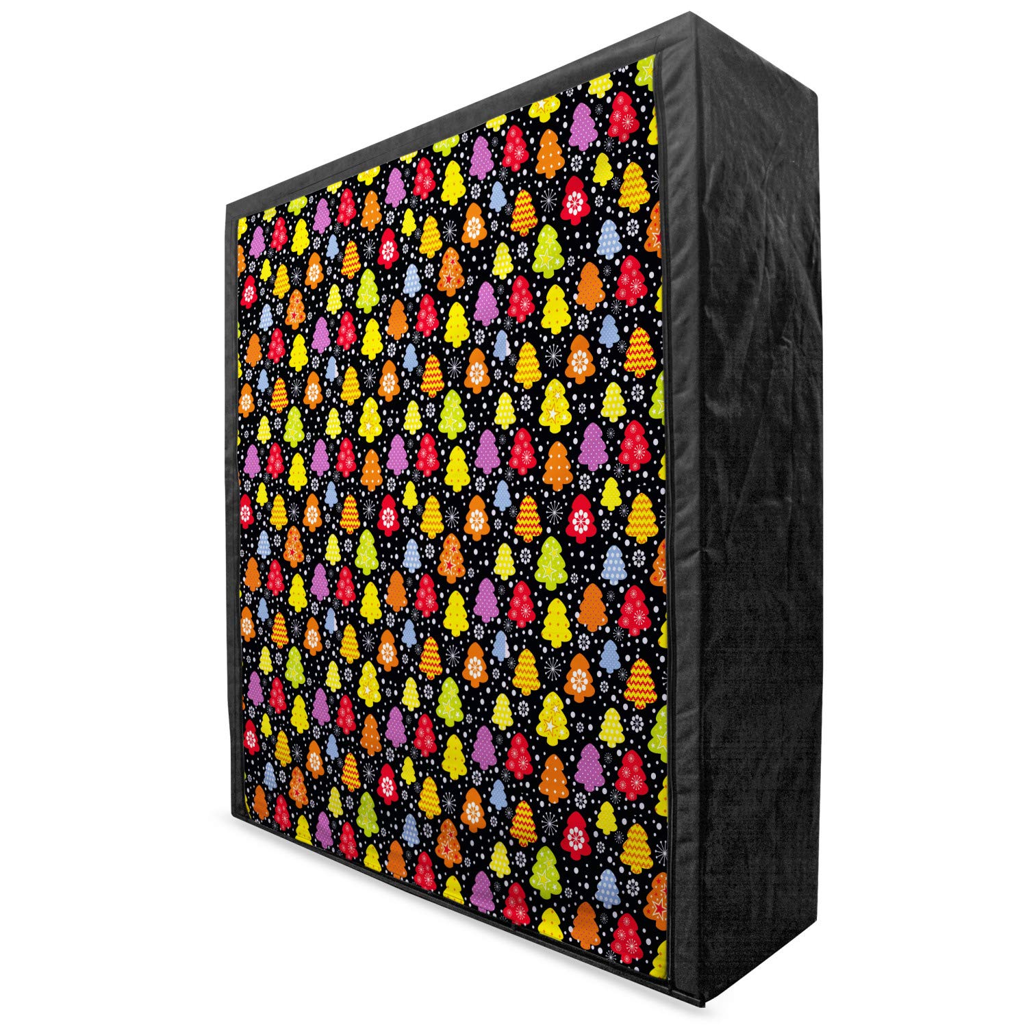 Ambesonne Portable Fabric Wardrobe with Shelves - 59