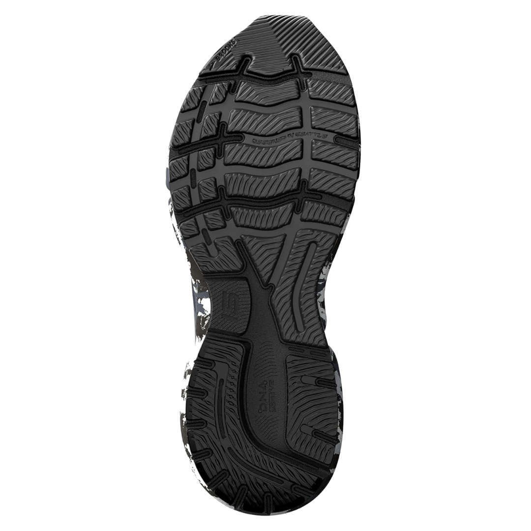 Men's Ghost 15 Running Shoes - Ebony/Black/Oyster Color (D Width) | Lightweight Cushioned Sneakers for Jogging, Gym Workouts & Daily Walking