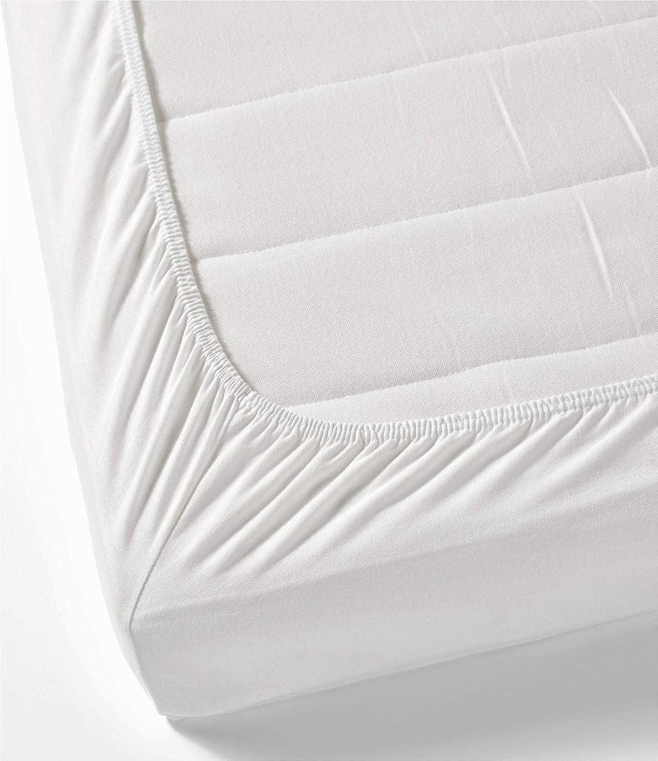 Luxurious 1800 Thread Count Egyptian Cotton Queen Sheet Set - 6 Piece (1 Fitted Sheet, 1 Flat Sheet, 4 Pillowcases) for 15-18 Inch Deep Pocket Mattress (60x80) - Premium Bedding for Comfortable Sleep - Sage Green Striped Design for Modern Bedrooms
