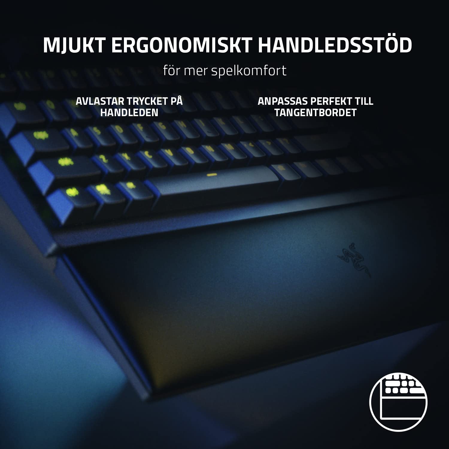 Huntsman V2 Tenkeyless Mechanical Gaming Keyboard with Red Switches - Nordic Layout for PC, Mac & PS5 | Perfect for Esports, Typing & Office Work