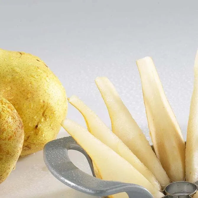 Apple Divider - Stainless Steel Fruit Slicer & Corer for Easy Apple Cutting | Perfect for Snacks, Salads, Baking & Kids Lunch Box Prep