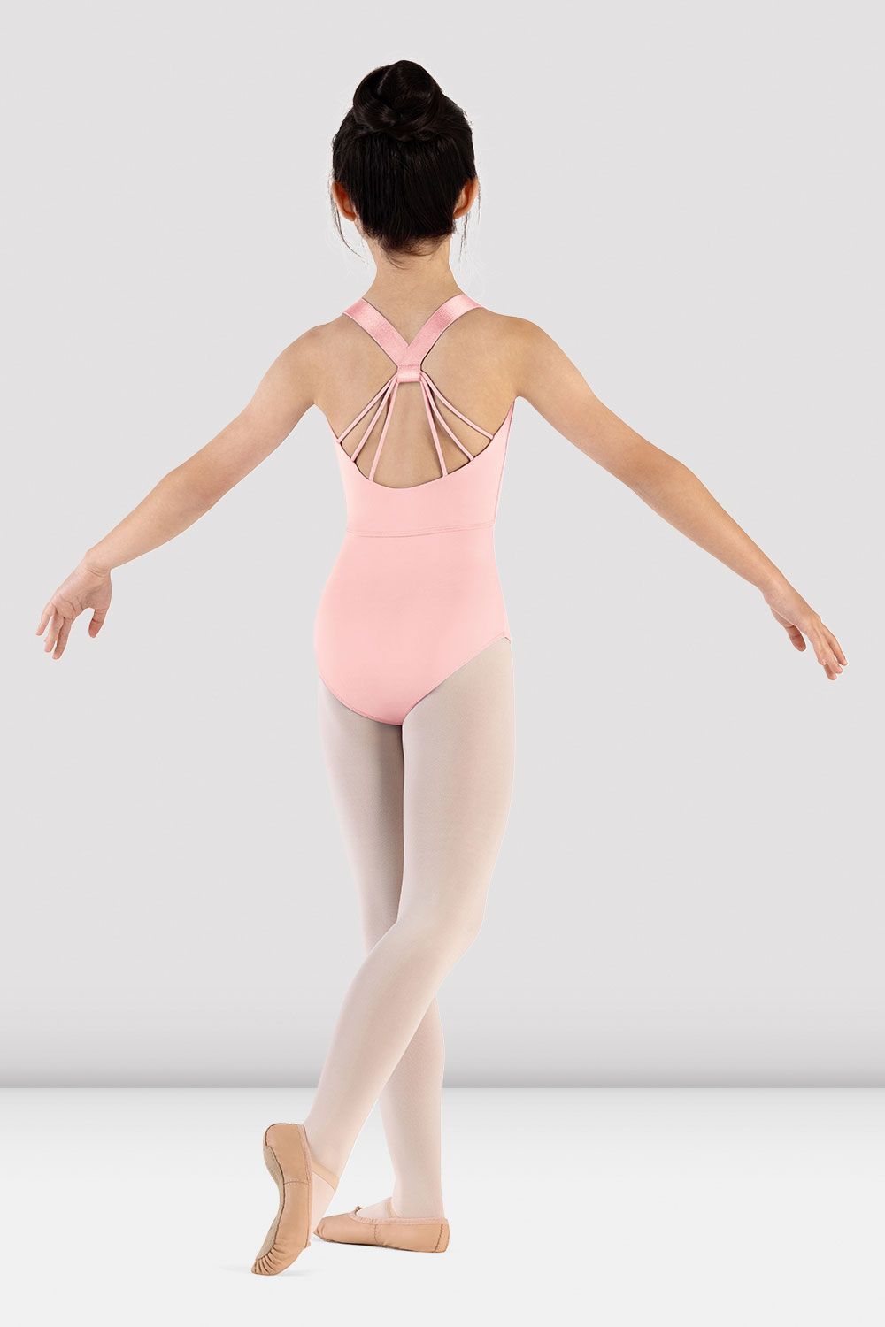 Mirella Majesty Cross Back Leotard for Girls - Ballet Dance Leotard with Comfortable Fit - Perfect for Ballet Class, Dance Practice & Performance