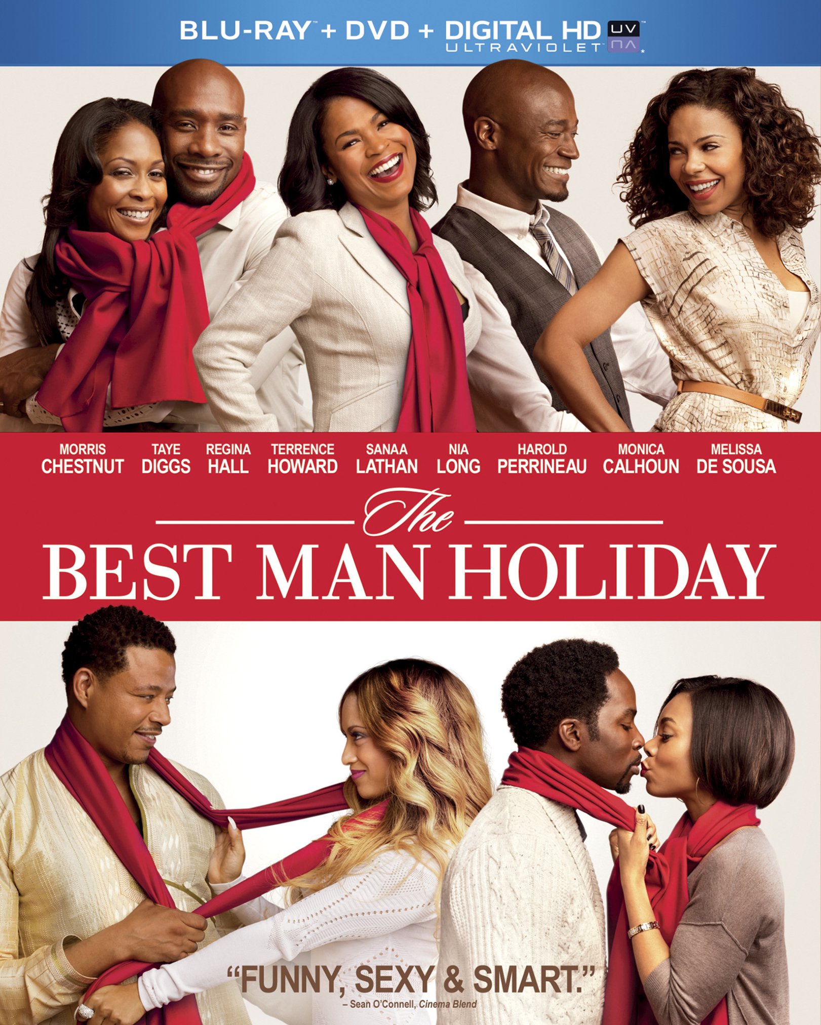 The Best Man Holiday Blu-ray - Romantic Comedy Movie for Holidays, Perfect for Christmas & Family Movie Nights