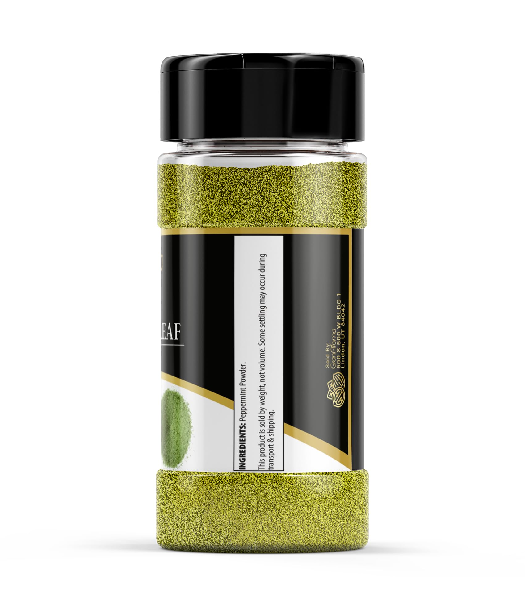 Organic Peppermint Leaf Powder - 1.04oz | Refreshing Herbal Tea, Natural Flavor for Cooking & Baking | Perfect for Tea Blends, Smoothies, Desserts & DIY Skincare