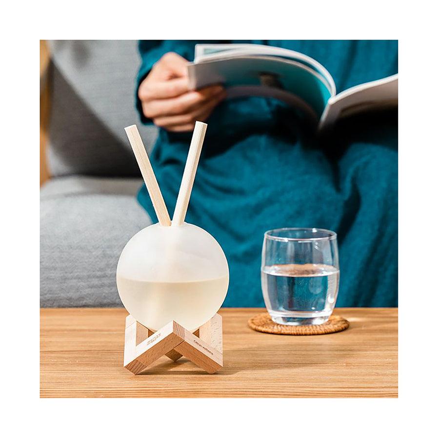 LIFEON Nordic Collection Reed Diffuser - Citrus Verbena Scent (360g) | Long-Lasting Aromatherapy for Home, Office & Spa | Natural Essential Oil Air Freshener