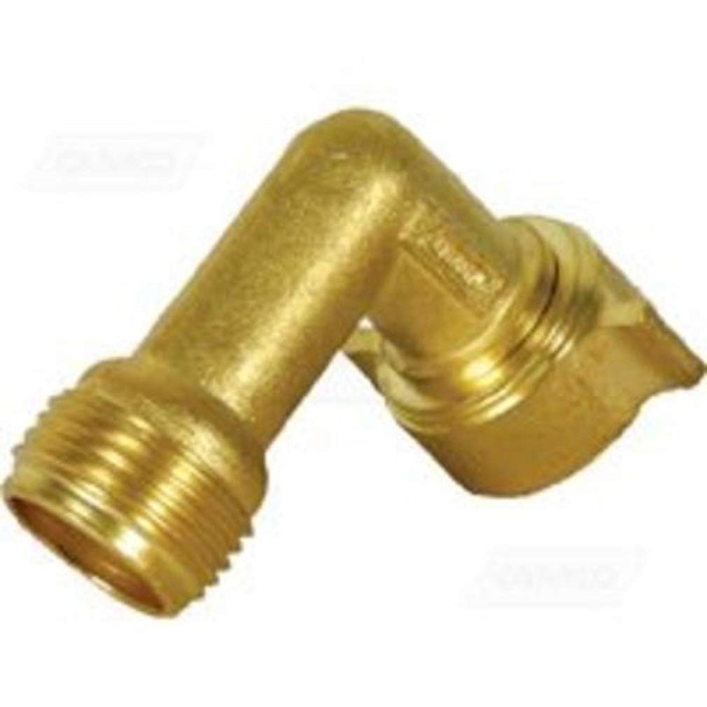 Campco 22505/22503 90 Degree Water Hose Elbow Connector - 1 Pack - Perfect for Garden, Lawn, and Outdoor Watering Systems