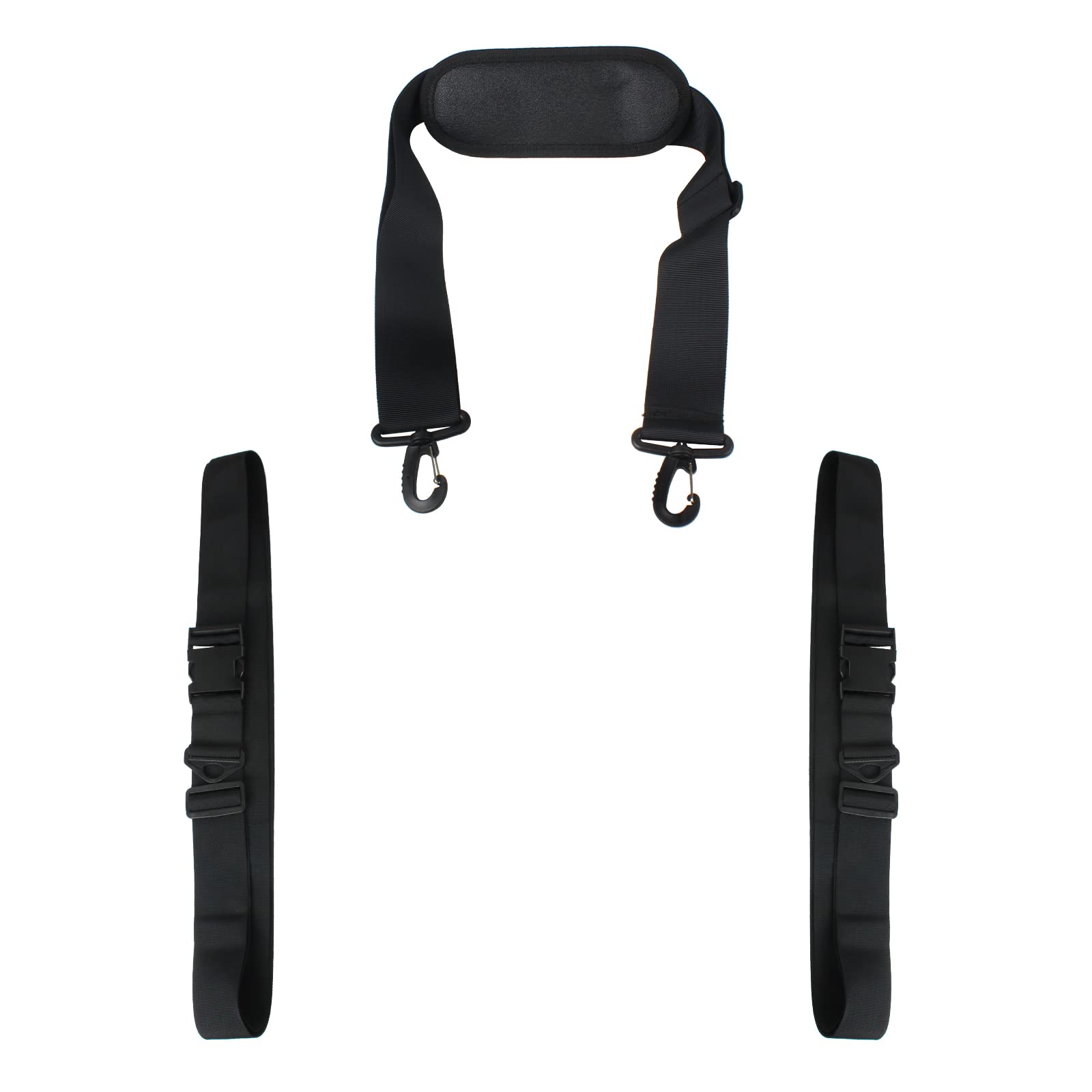 Larcele Adjustable Paddle Board SUP Carry Strap - Heavy Duty Surfboard Transport Strap for Kayak, Canoe & Inflatable Boards - Perfect for Beach, Lake & Water Sports Adventures