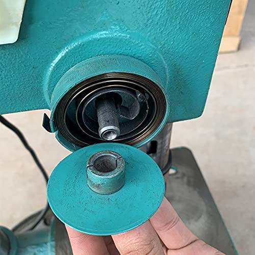 Aicosineg Drill Press Return Spring - Auto Reset 2 Hooks Quill Feed Coil Spring Assembly (5 Ft Length, 2 Pcs) - Perfect for Woodworking, Metalworking & DIY Projects