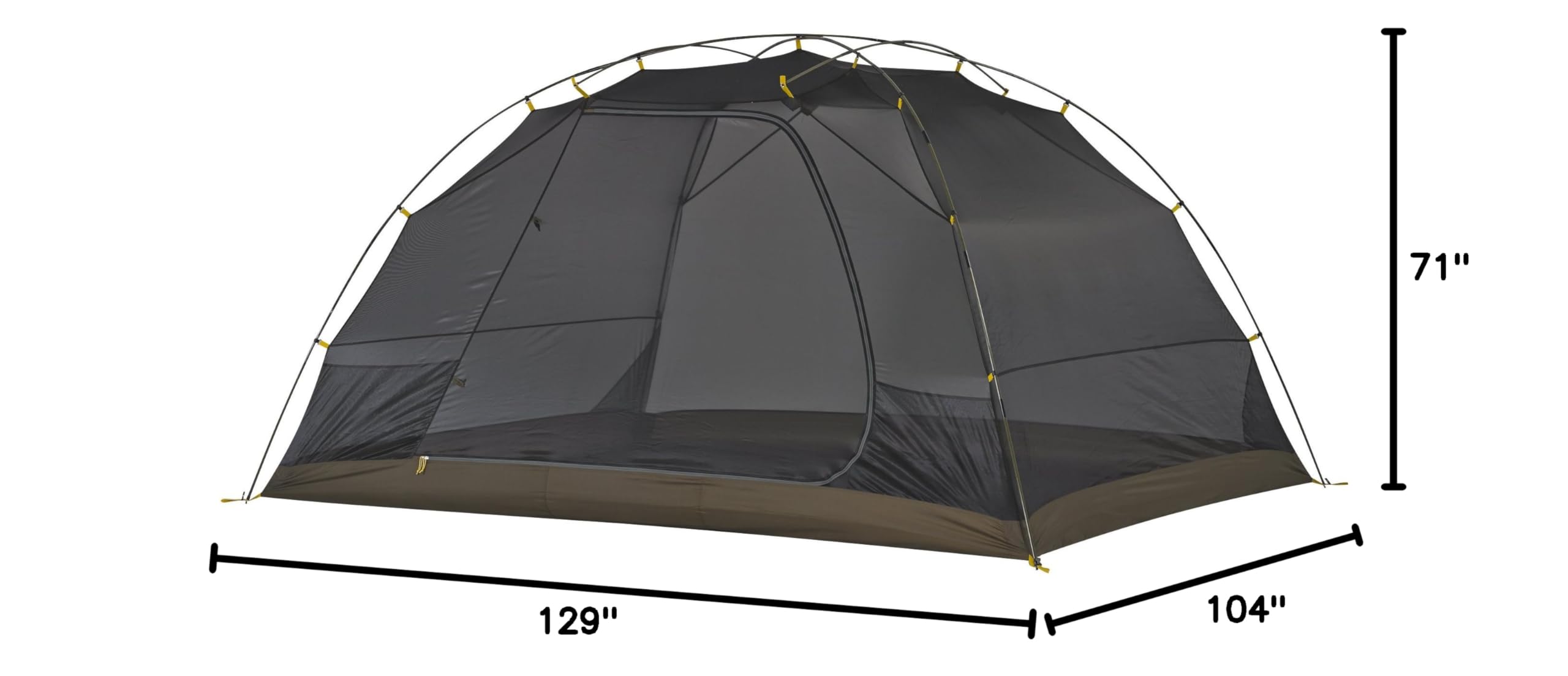 Slumberjack Daybreak 2/3/4/6 Person Lightweight Compact Tent - Waterproof Camping Tent for Hiking, Backpacking & Family Outdoor Adventures