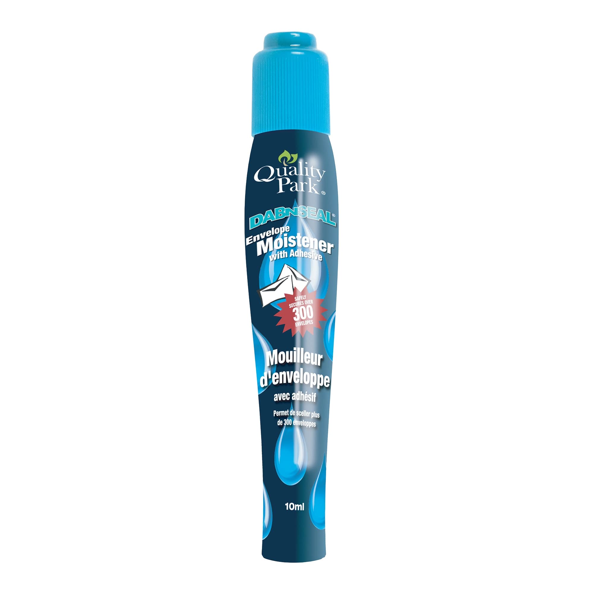 Quality Park Dab-n-Seal 2Go Moistener Pens - 10ml Envelope Moistener (2 Pack) for Mailing, Office & Home Use - Perfect for Sealing Envelopes, Letters & Documents