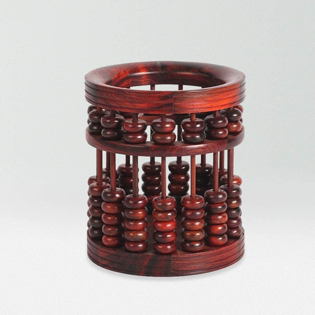 Abacus-Shaped Desk Pencil Holder - Multifunctional Office Organizer for Pens, Makeup Brushes & Stationery | Large Capacity Creative Storage Box | Perfect for Home Office, School & Makeup Vanity