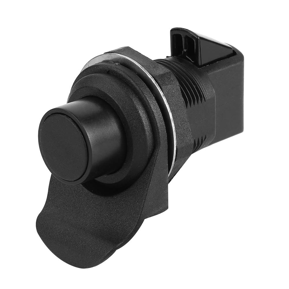 Black Plastic Push Button Latch Replacement for Boat Door & Glove Box - Compatible with Southco 93-304 | Marine-Grade Security for Wakeboard Boats, Storage Compartments & RV Cabinets