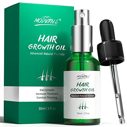 Biotin Hair Serum Oil for Men & Women - 30ml Hair Growth Treatment for Stronger, Thicker Hair - Improves Scalp Health & Reduces Breakage - Perfect for Daily Hair Care & Damaged Hair Repair