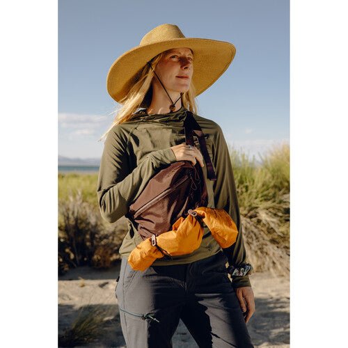 Peak Design Outdoor Sling 7L Eclipse - Waterproof Camera Bag for Travel & Hiking | Compact Crossbody Backpack for DSLR, Mirrorless & Everyday Essentials