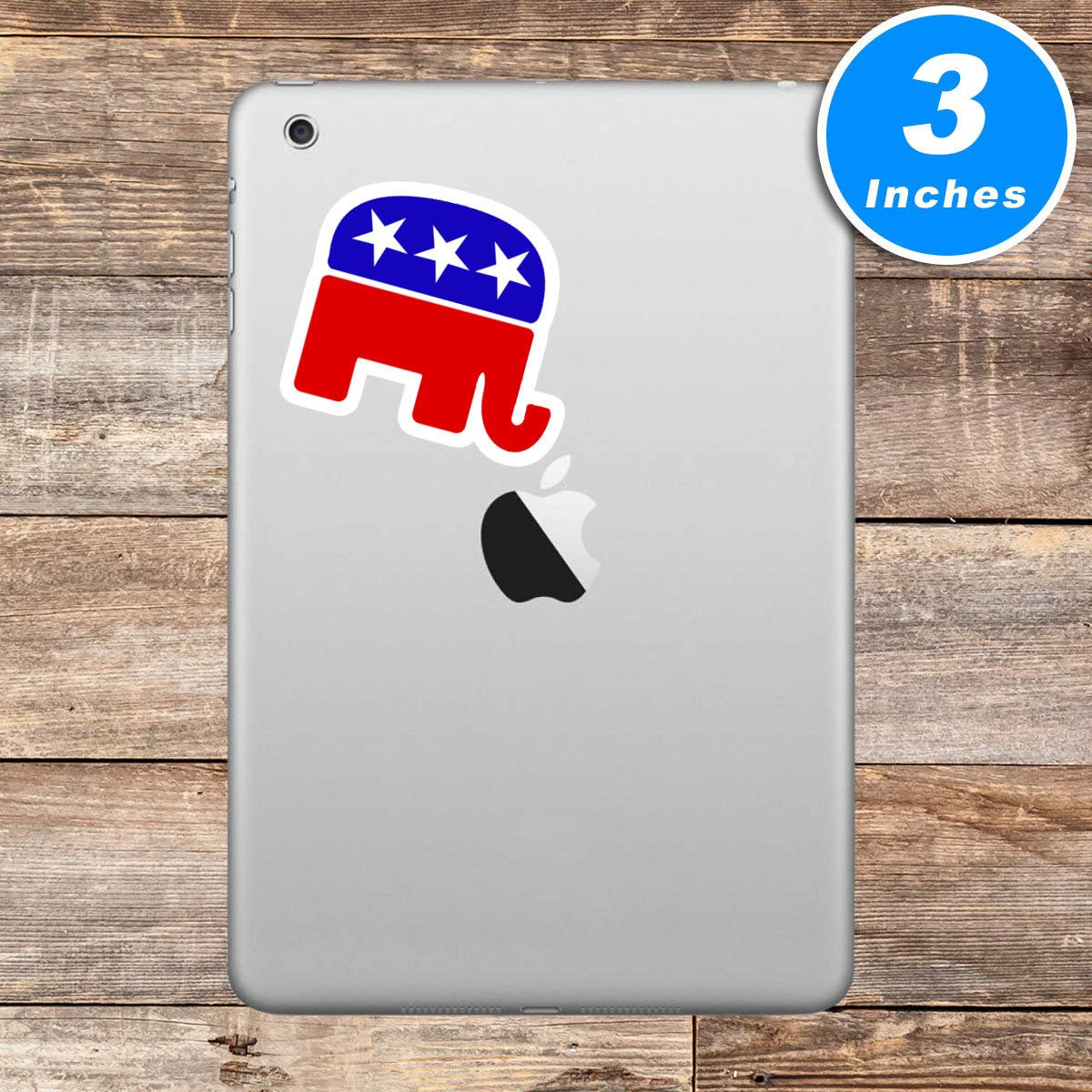 Republican Elephant Stickers - 3 Pack (2.5