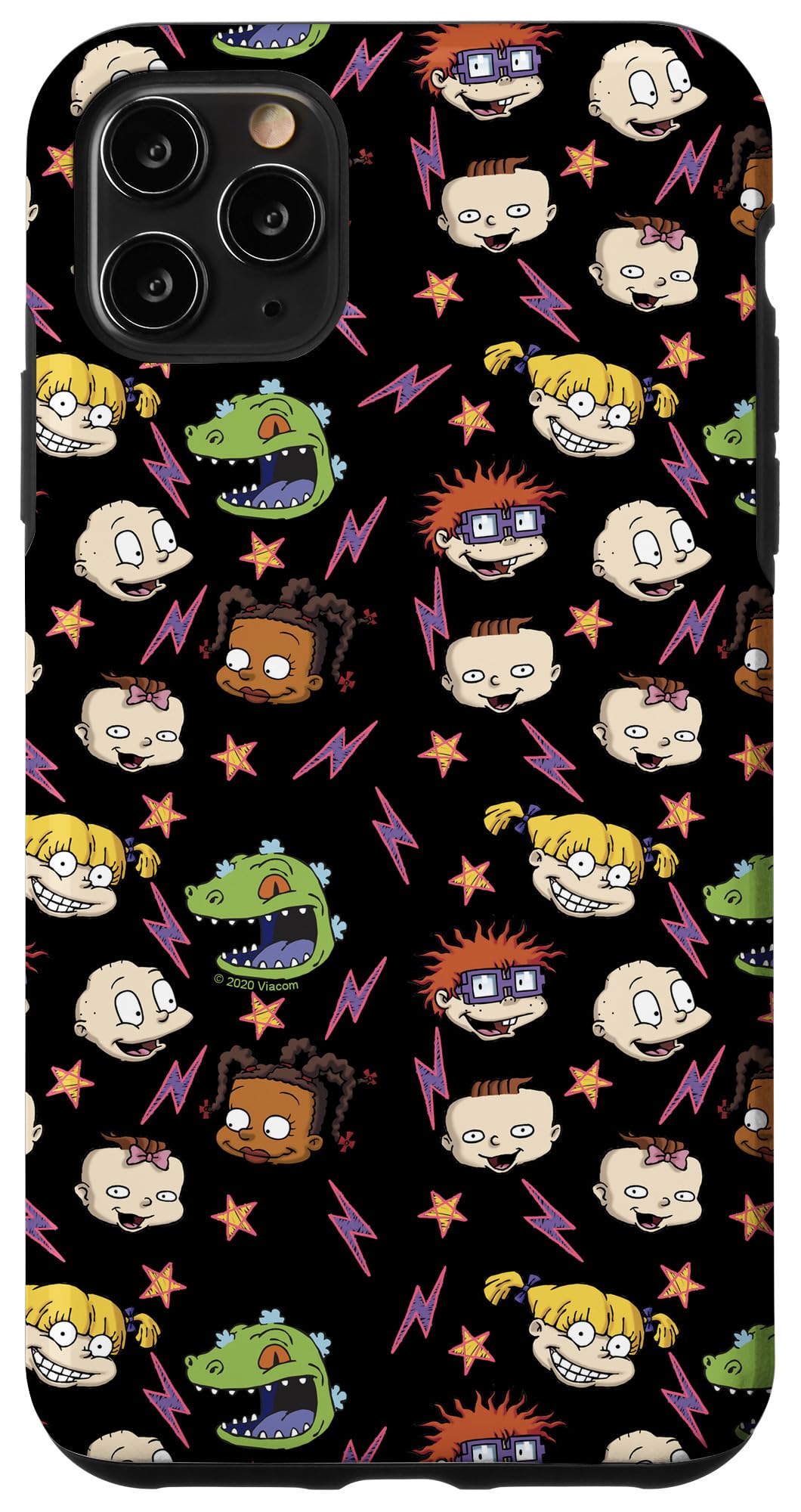 iPhone 11 Pro Max Rugrats Cartoon Characters Protective Case - Durable Shockproof Cover for iPhone 11 Pro Max - Perfect for Kids, Teens, and 90s Nostalgia Fans