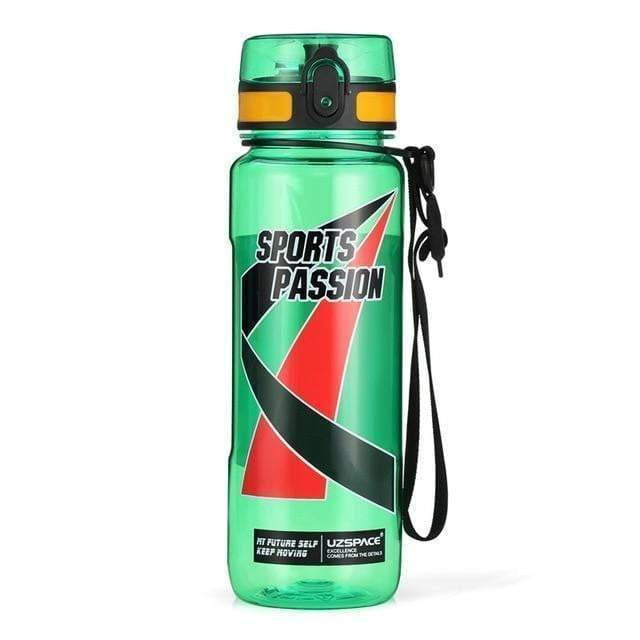 UZSPACE Large BPA-Free Plastic Sports Water Bottle - 32oz Leak Proof Portable Water Bottle for Men, Gym, Hiking, Running & Outdoor Fitness Activities