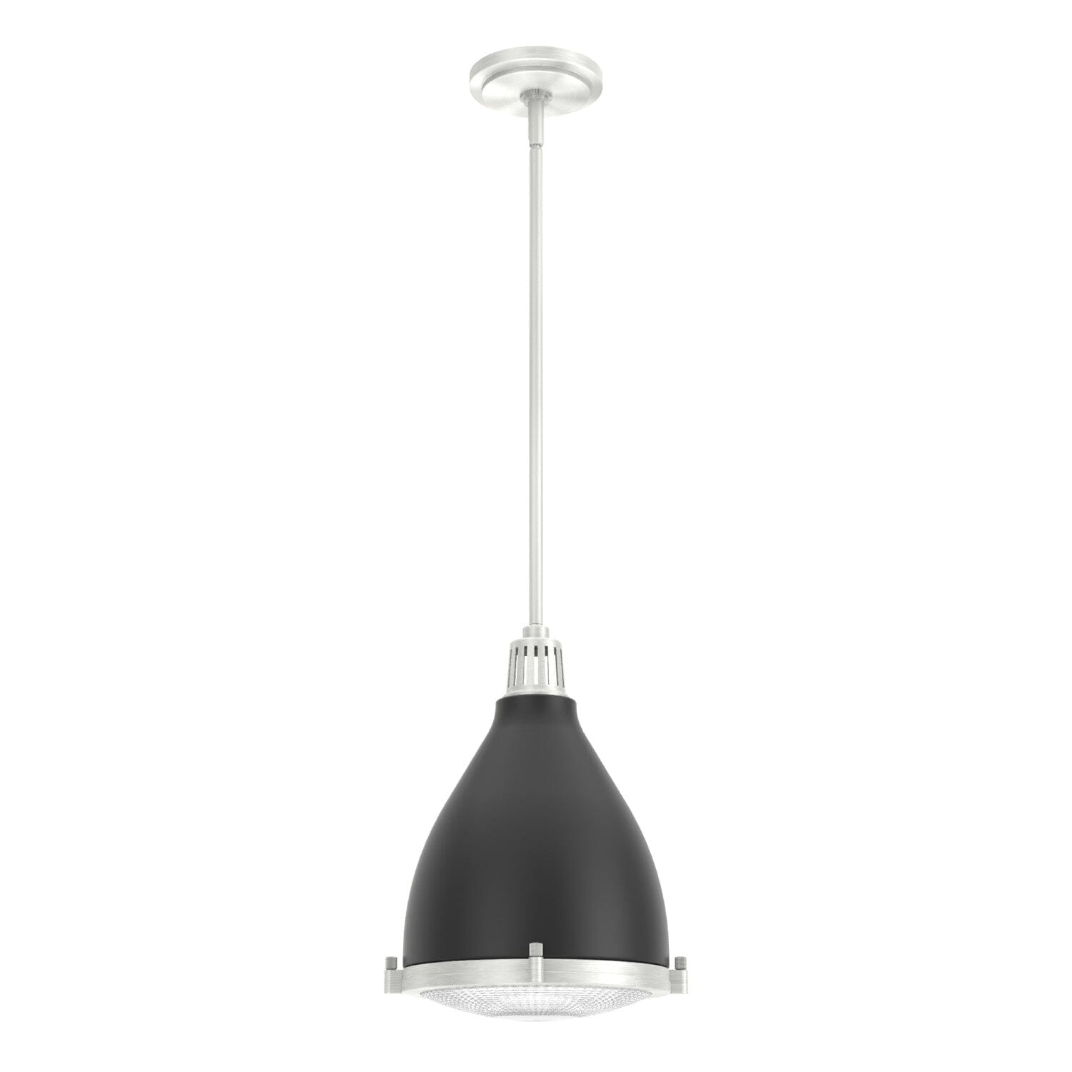 Bluff View 1-Light Modern Pendant Light Fixture - Sleek Single Bulb Hanging Lamp for Kitchen Island, Dining Room, or Entryway Lighting