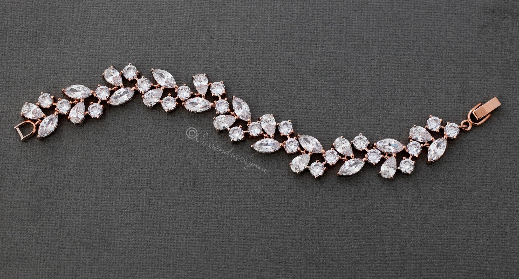 Elegant Multi-Shape Cubic Zirconia Bracelet - Perfect for Weddings, Anniversaries & Special Occasions | Dainty Jewelry Gift for Women