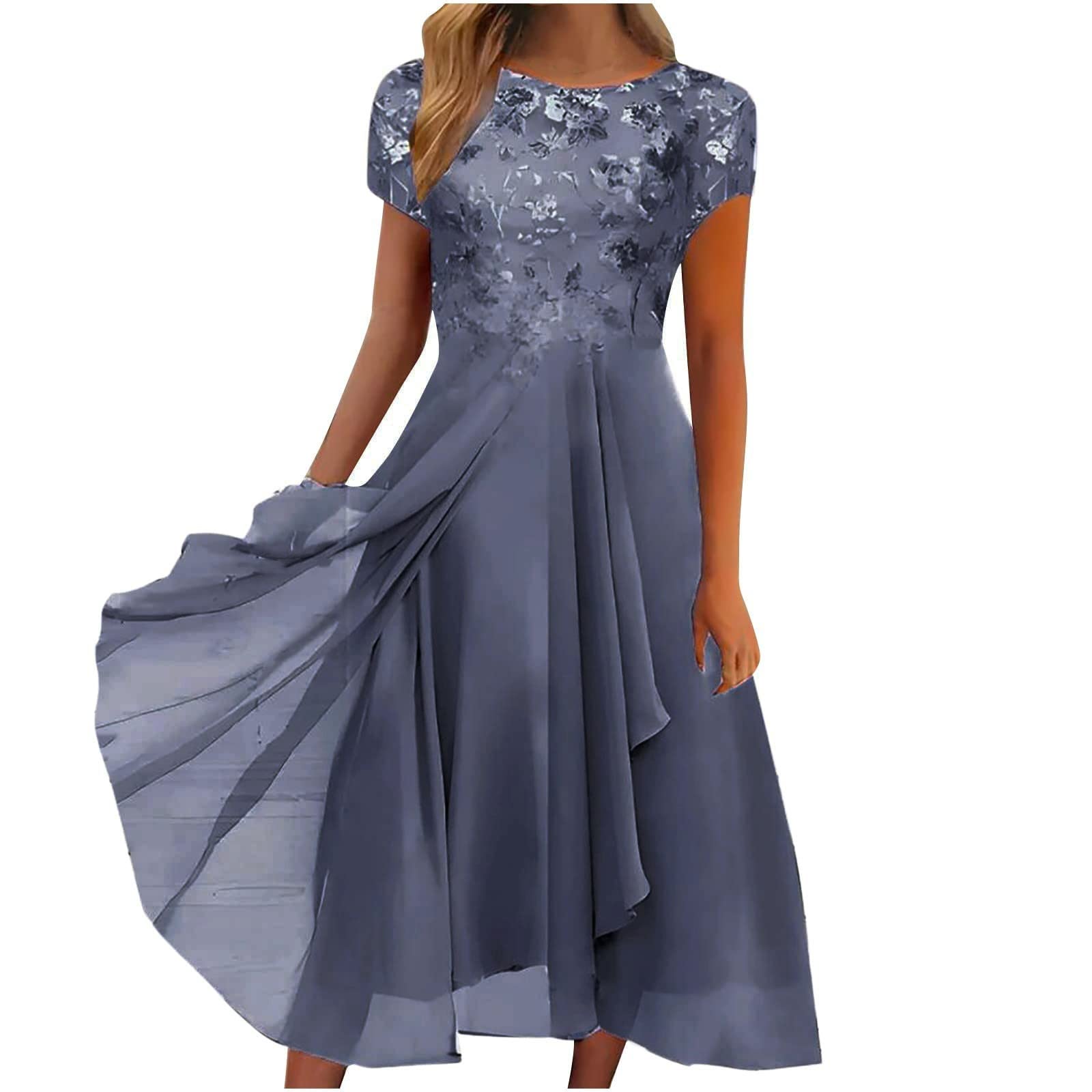 Elegant Women's Wedding Guest Dresses 2024 - Summer Cocktail Maxi Dresses for Formal Events & Special Occasions | Perfect for Weddings, Parties & Evening Gatherings