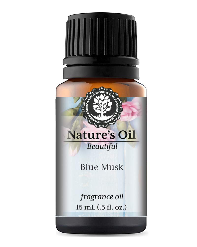 Premium Blue Musk Fragrance Oil (15ml) - Long-Lasting Scent for Perfume, Diffusers, Soap Making, Candles & DIY Projects | Home Fragrance, Linen Spray, Bath Bombs | Perfect for Aromatherapy, Relaxation & Creating Custom Scents