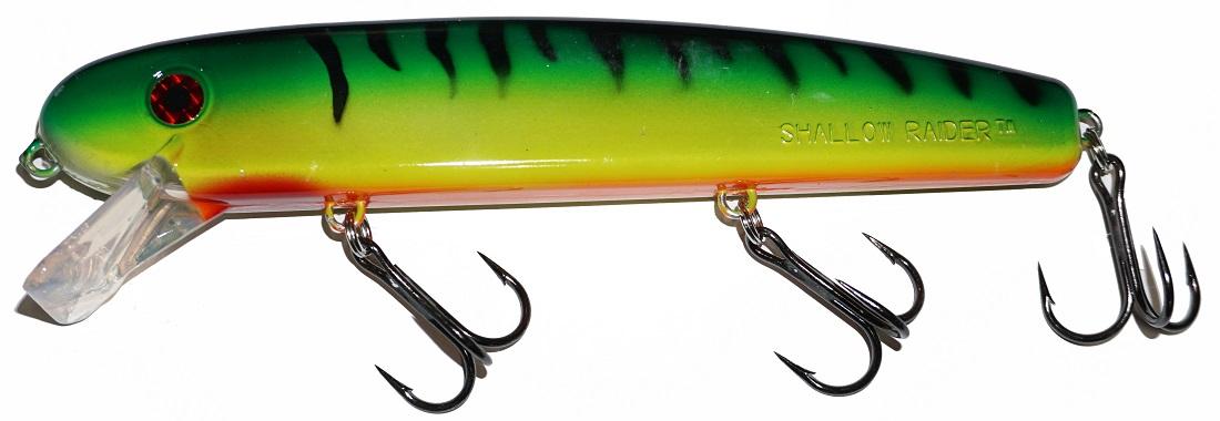 Bucher 9 ShallowRaider Crankbait Fishing Lure - Topwater Bass Fishing Bait for Freshwater & Saltwater - Perfect for Shallow Water, Ponds, and Rivers