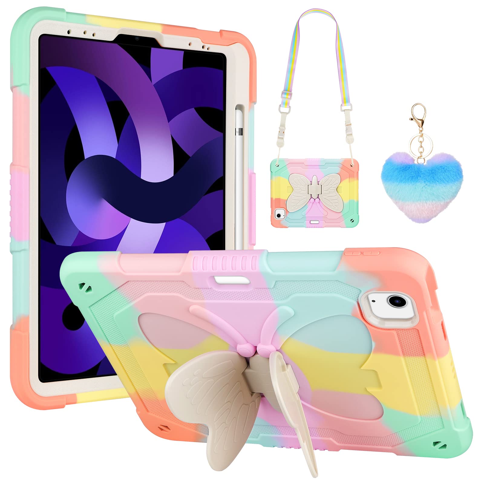 Premium Rugged iPad Air 5th/4th Gen Case (2022/2020 10.9