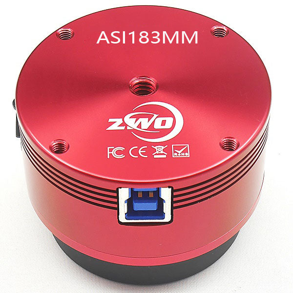 ASI183MM Mono Astronomy Camera - High Sensitivity CCD for Deep Sky Imaging | Perfect for Astrophotography & Celestial Observation