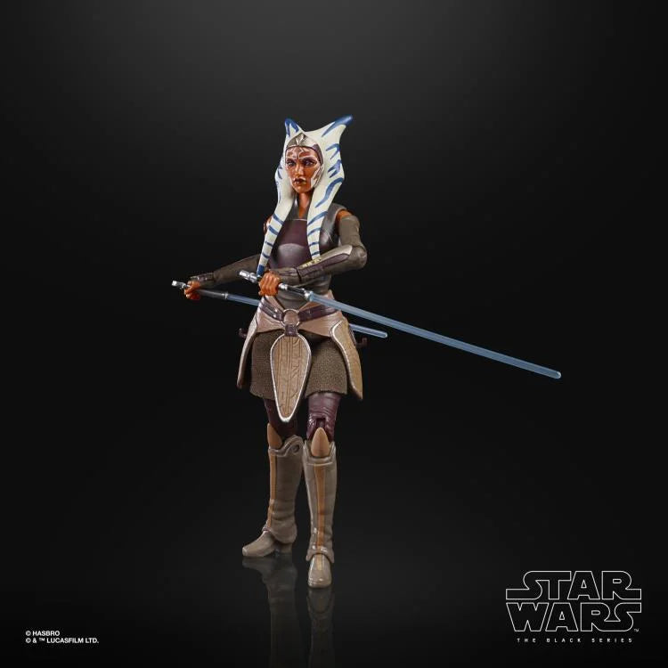 Star Wars The Black Series Ahsoka Tano (Rebels) Action Figure - Premium Collectible Toy for Fans, Gift for Star Wars Enthusiasts | Display, Cosplay, and Role-Playing Scenes