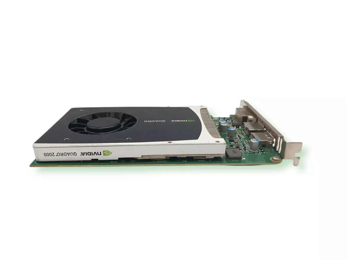 PNY NVIDIA Quadro 2000 1GB GDDR5 Professional Graphics Card - PCIe 2.0 x16, Dual DisplayPort & DVI-I DL, OpenGL 4.1, DirectX 11, CUDA & OpenCL Support - Perfect for CAD, 3D Modeling & Video Editing Workstations