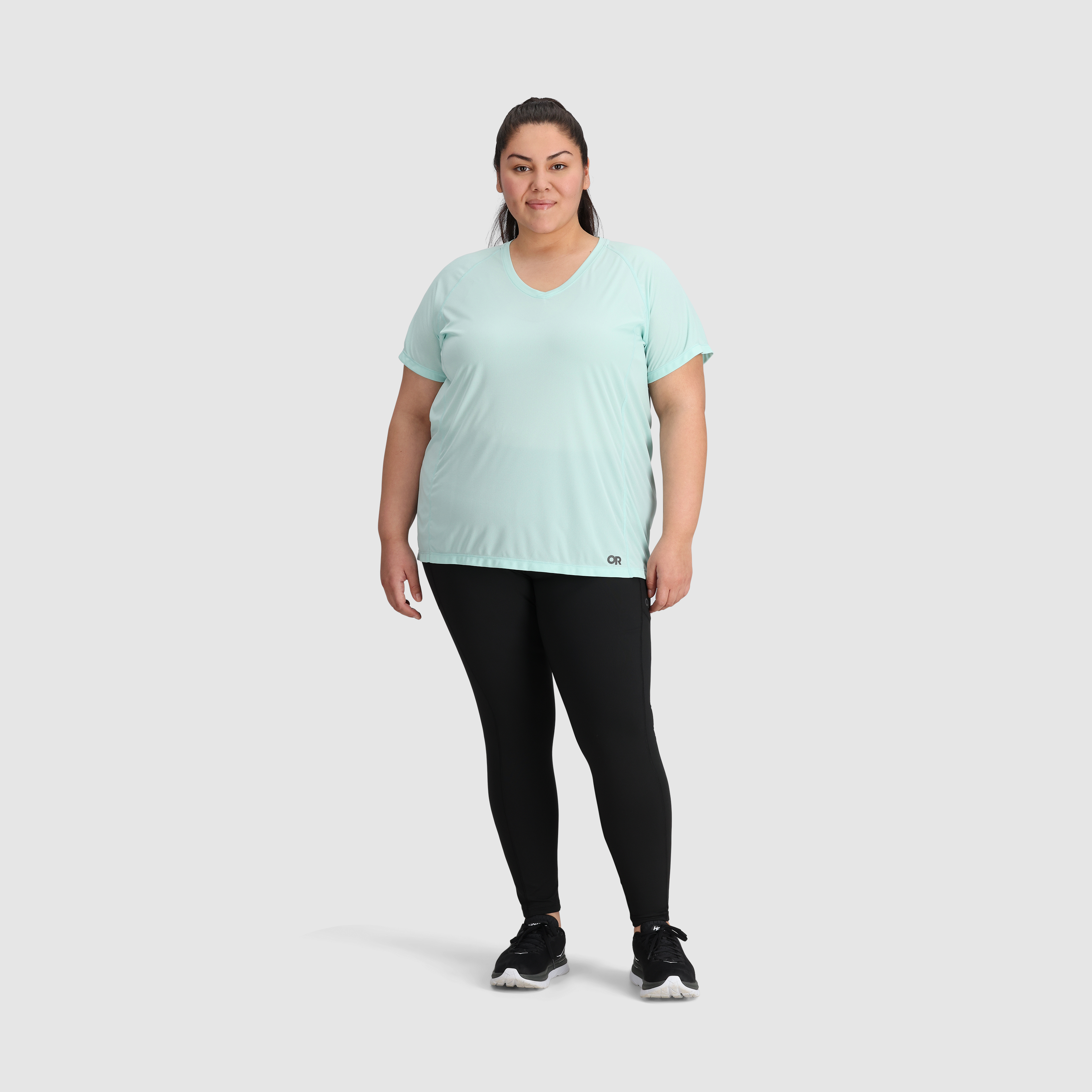 Women's Plus Size Echo T-Shirt - Soft & Comfortable Cotton Tee for Casual Wear, Workout & Everyday Outfits | Trendy & Stylish