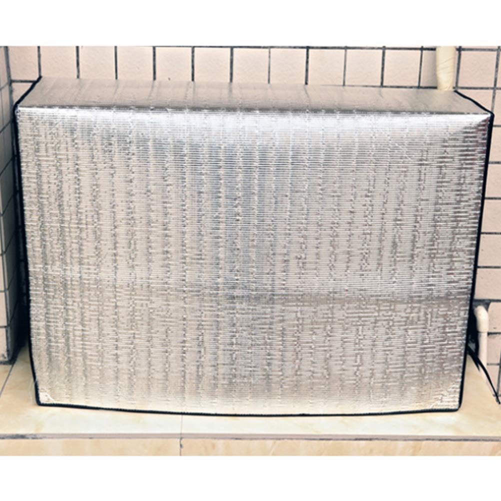 BESPORTBLE Large Outdoor Air Conditioner Cover - Heavy Duty Metal AC Cover for Outside Units, Sun Shade & Protector - Perfect for Patio, Backyard, and Home Exterior Protection
