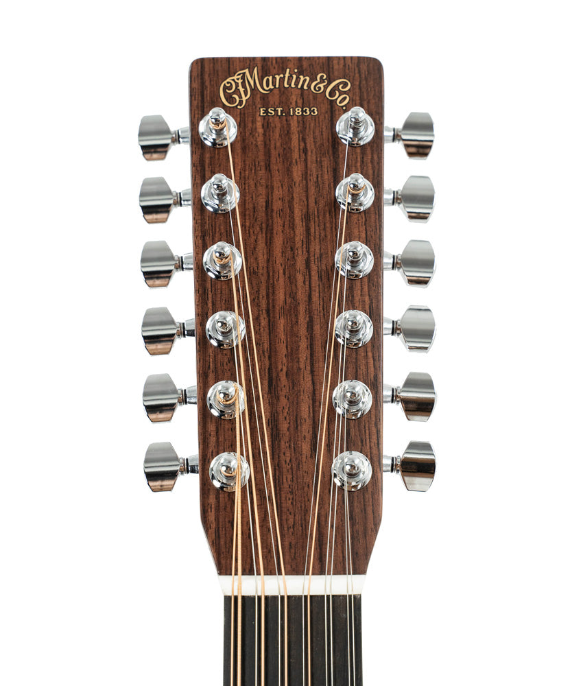 Martin HD12-28 12-String Acoustic Guitar with Spruce Top & Rosewood Back/Sides - Natural Finish | Perfect for Performances, Recording & Professional Musicians