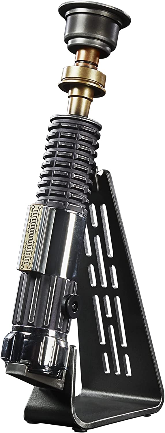 Star Wars The Black Series Obi-Wan Kenobi Force FX Elite Lightsaber - Collectible Replica for Fans & Cosplay, Perfect for Display & Role-Playing Scenes