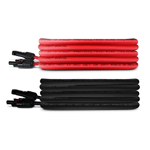 30 Feet Black + 30 Feet Red