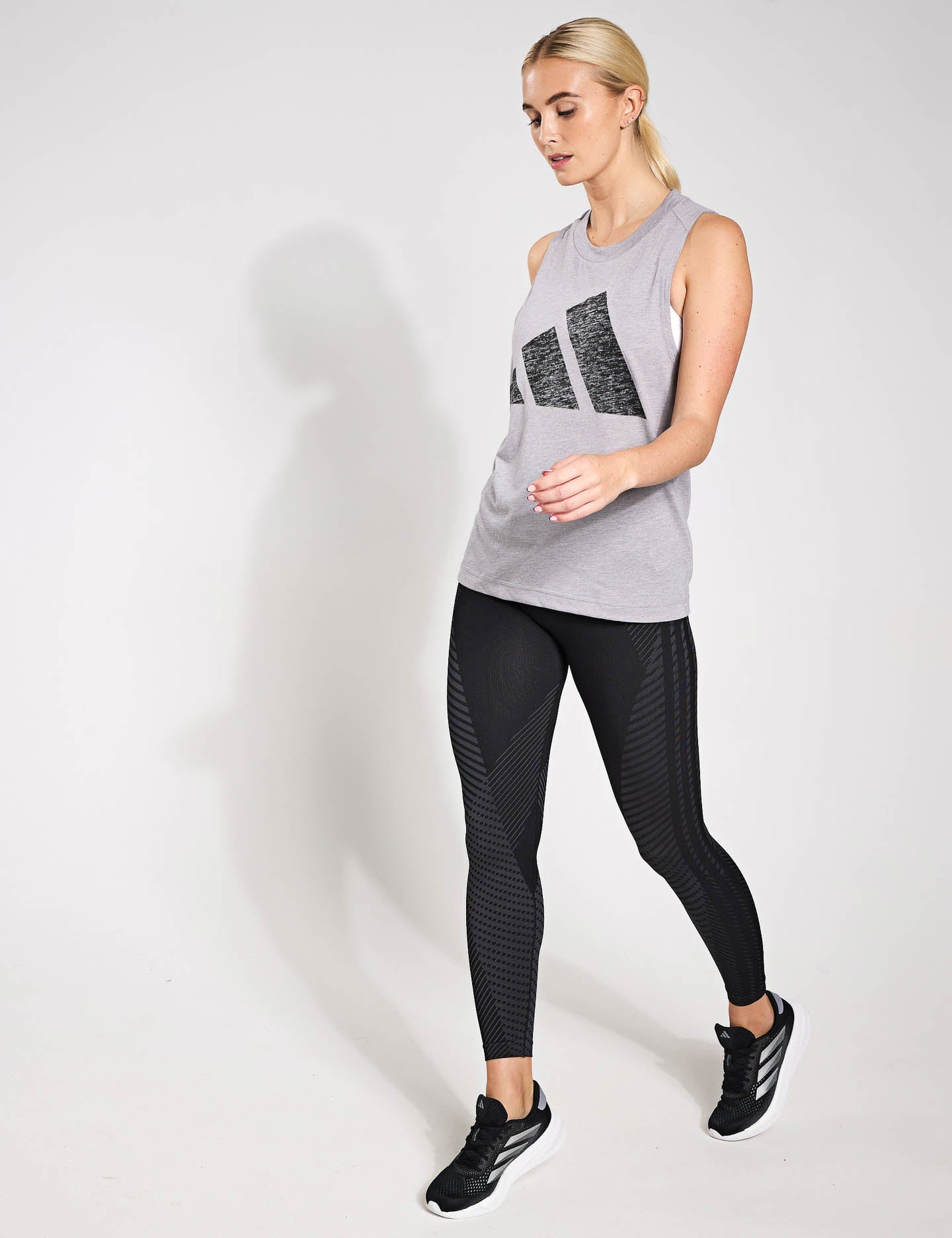 Essentials Winners Tank Top for Men & Women - Solid Grey & Black - Gym, Workout, Running, Casual Wear