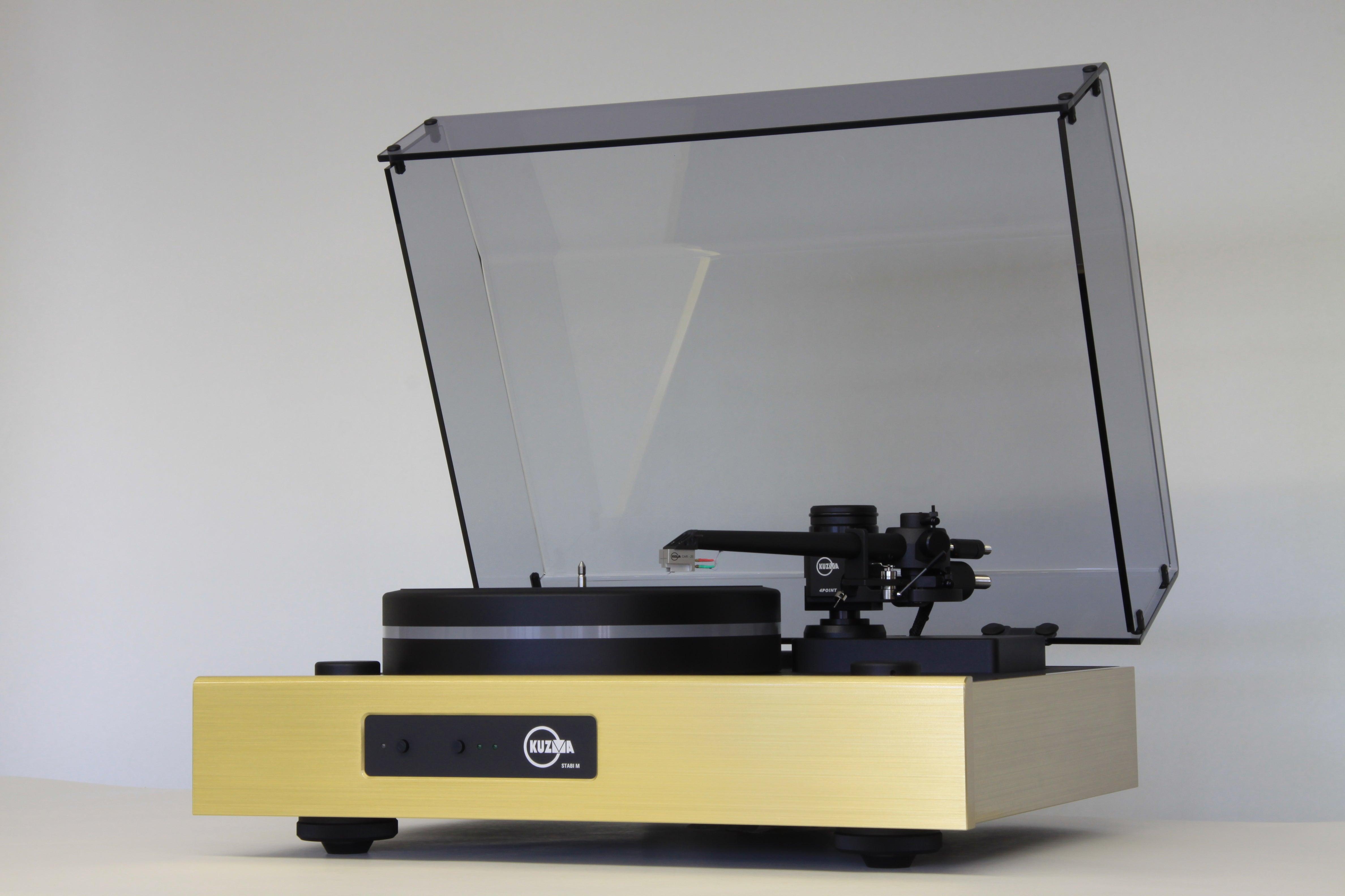 Kuzma Stabi M Turntable - High-End Vinyl Record Player for Audiophiles | Perfect for Home Audio Systems & Music Enthusiasts