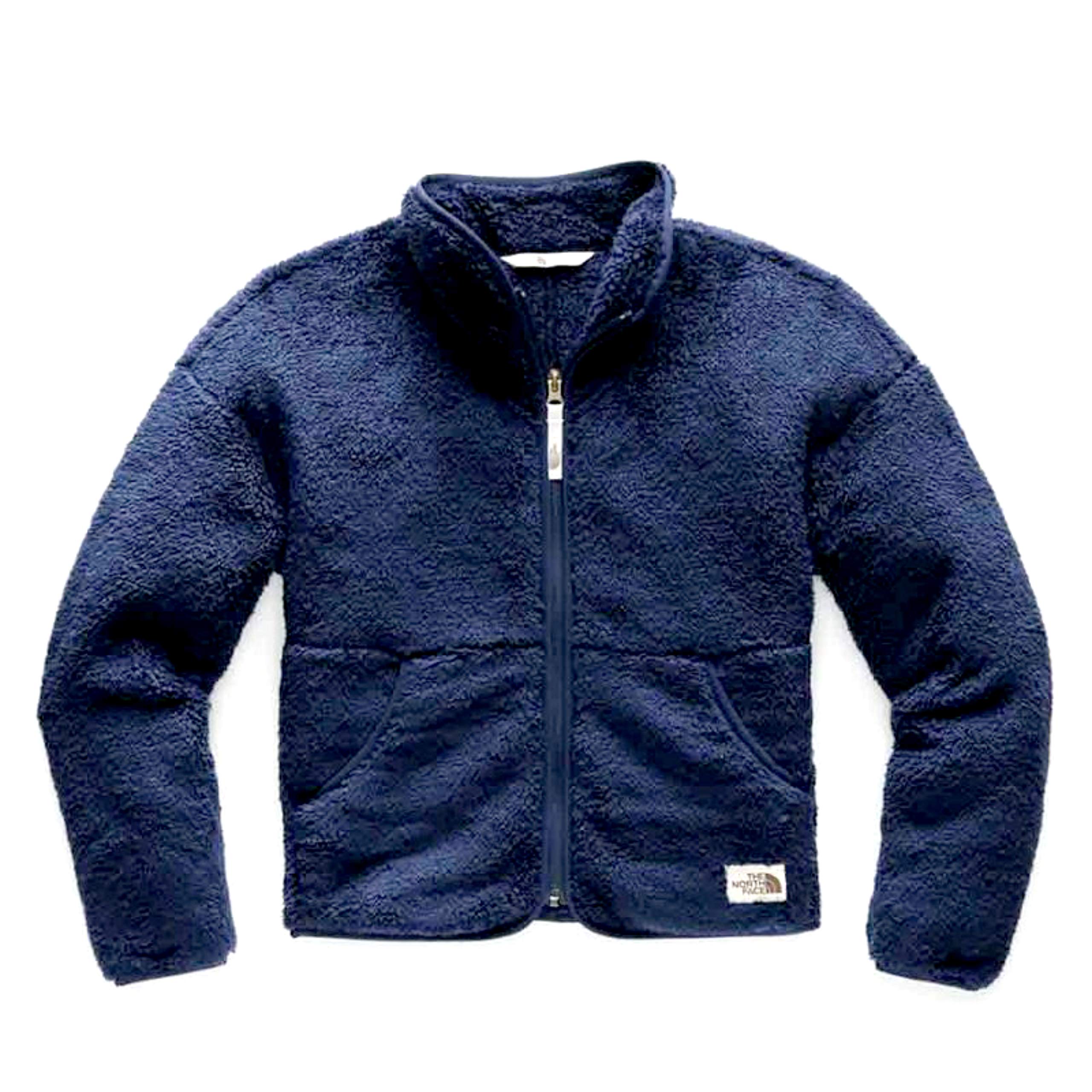 The North Face Kids Girls' Campshire Cardigan - Fleece Pullover for Little & Big Kids - Warm & Cozy for Outdoor Play, School & Winter Adventures